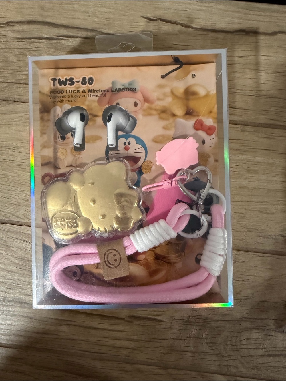 Hello Kitty Wireless Earbuds and Accessories Set - Pink